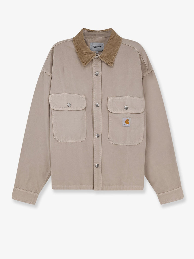 Prescott canvas jacket with front logo patch