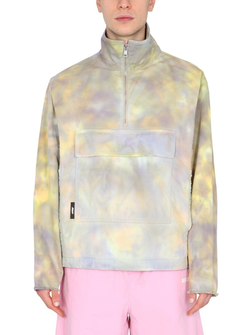 PRINTED ANORAK JACKET