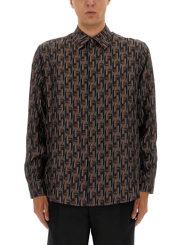 PRINTED SILK SHIRT