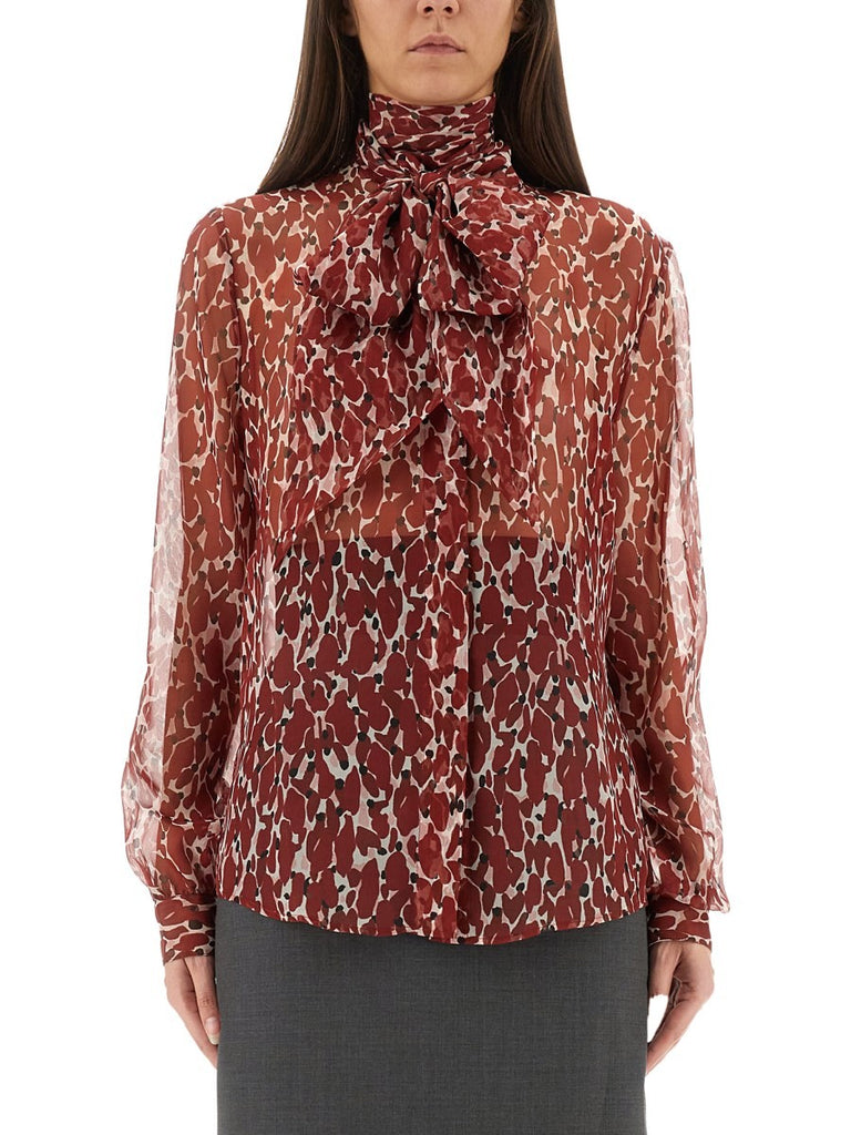 PRINTED SILK SHIRT