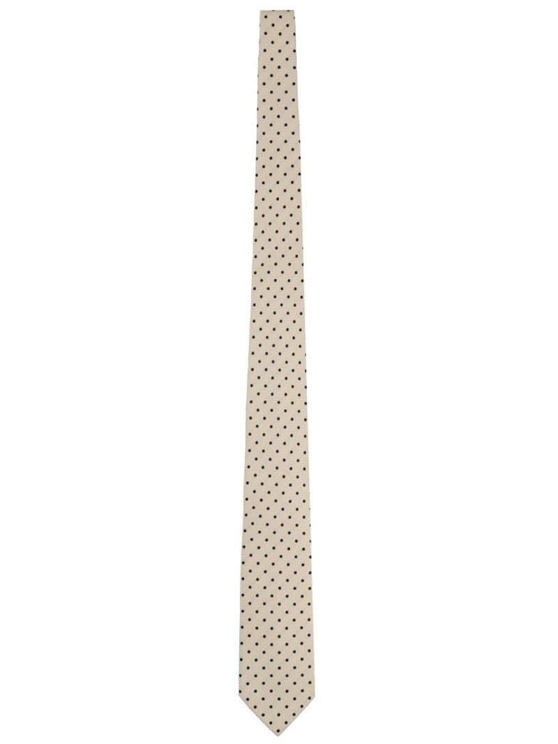 PRINTED SILK TIE