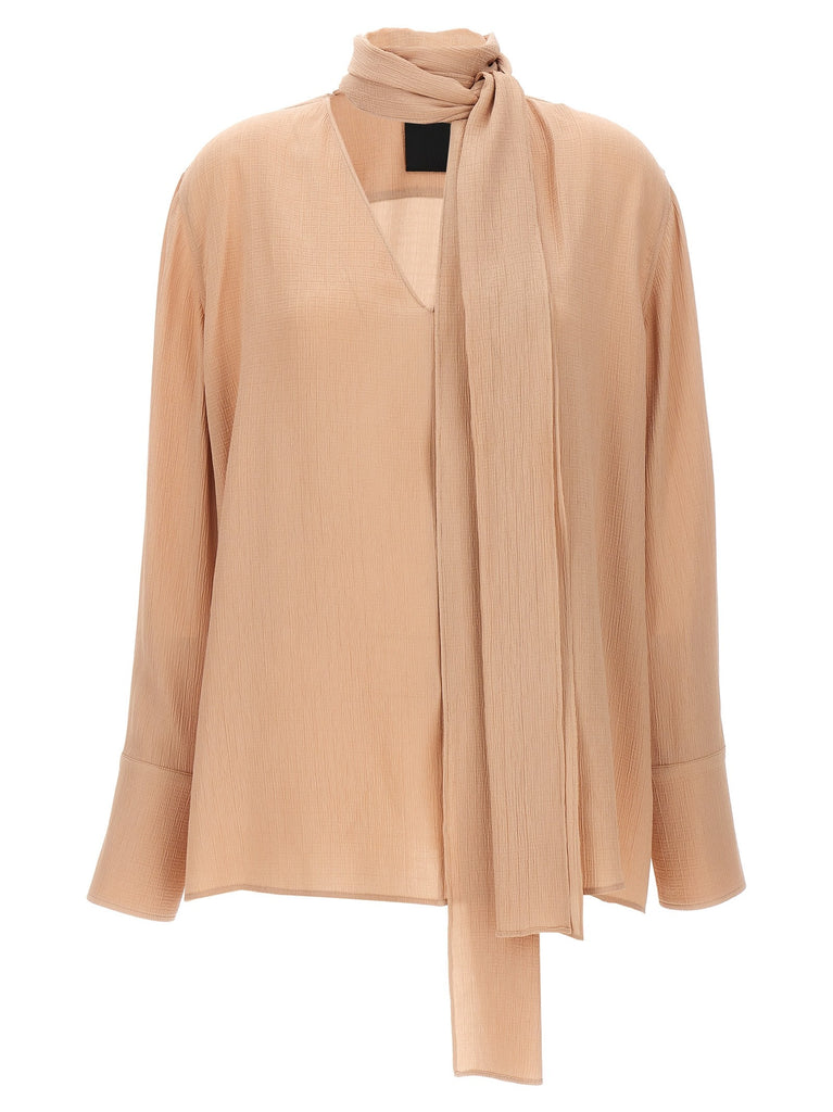 Pussy bow blouse