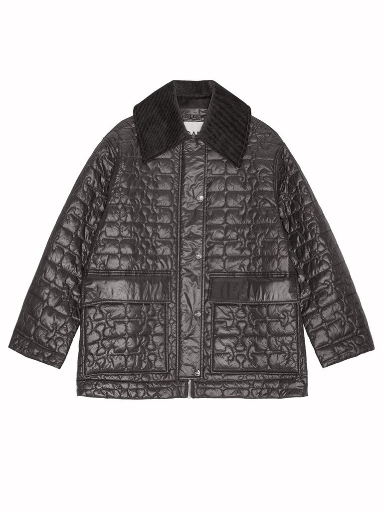 QUILTED MIDI JACKET