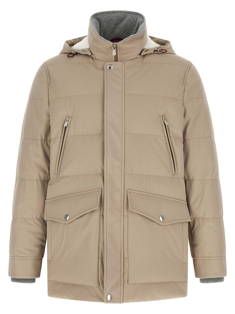 Quilted parka