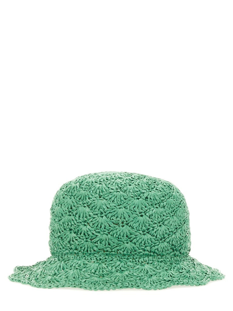 RAFFIA BUCKET HAT
