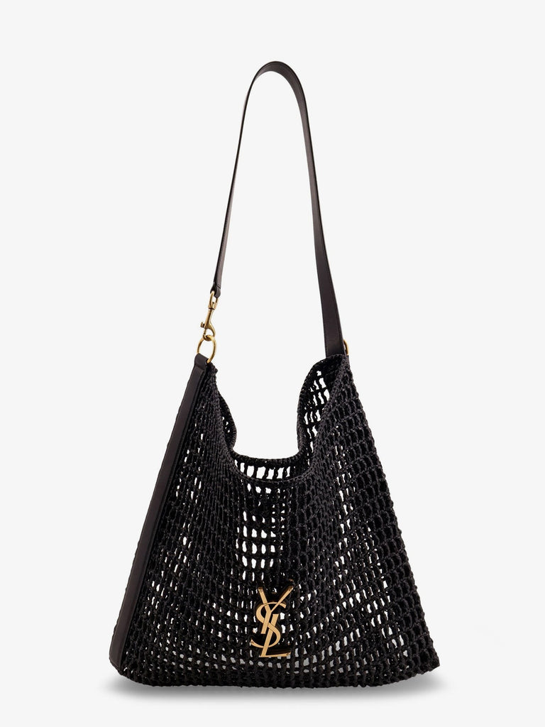 Raffia shoulder bag