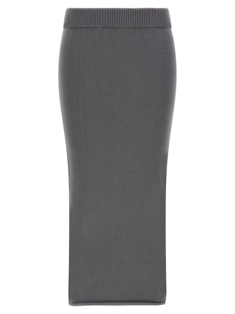 'Raw Knit skirt