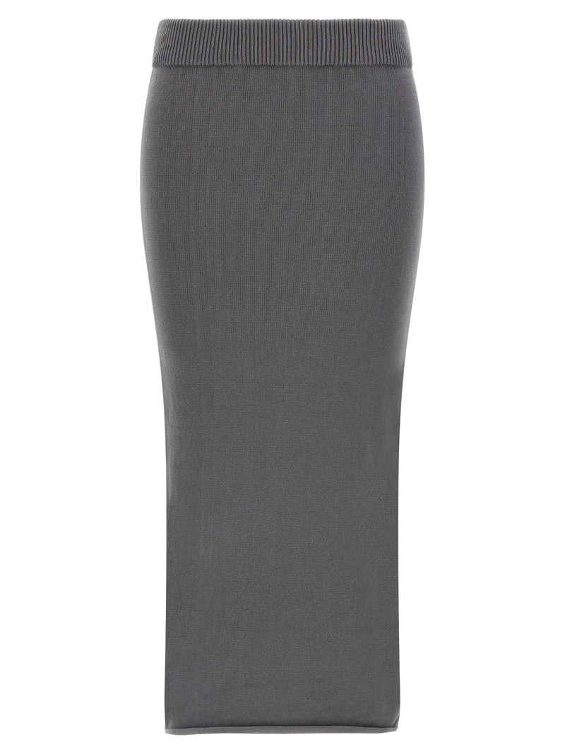 'Raw Knit skirt