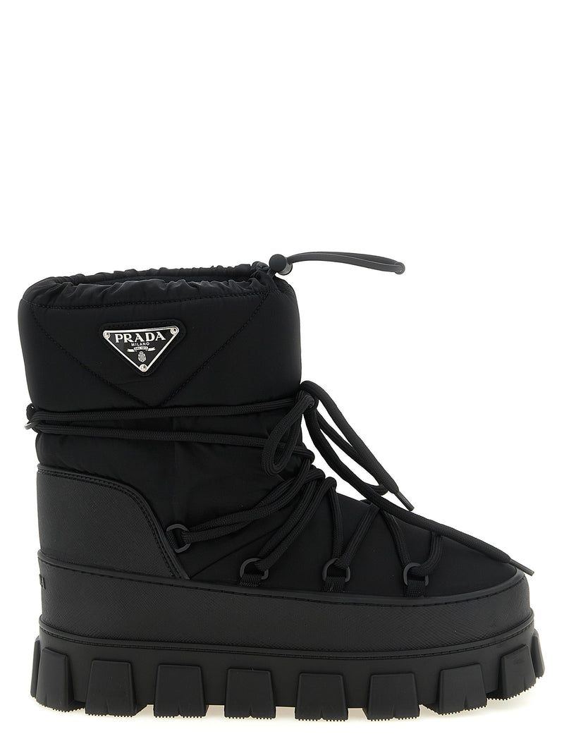 Re-Nylon ankle boots