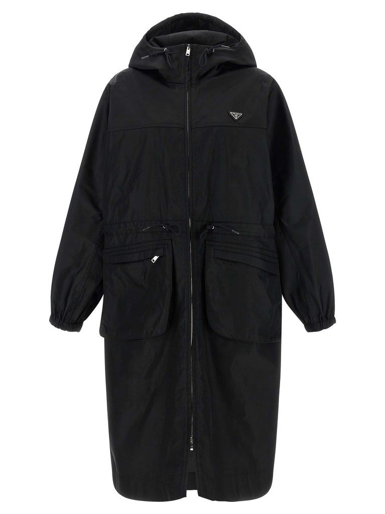 Re-nylon raincoat