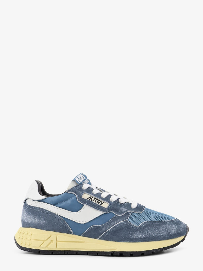Reelwind Low mesh and suede sneakers