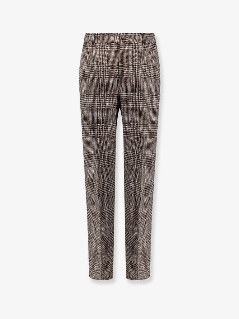 Relax staright prince of wales trouser