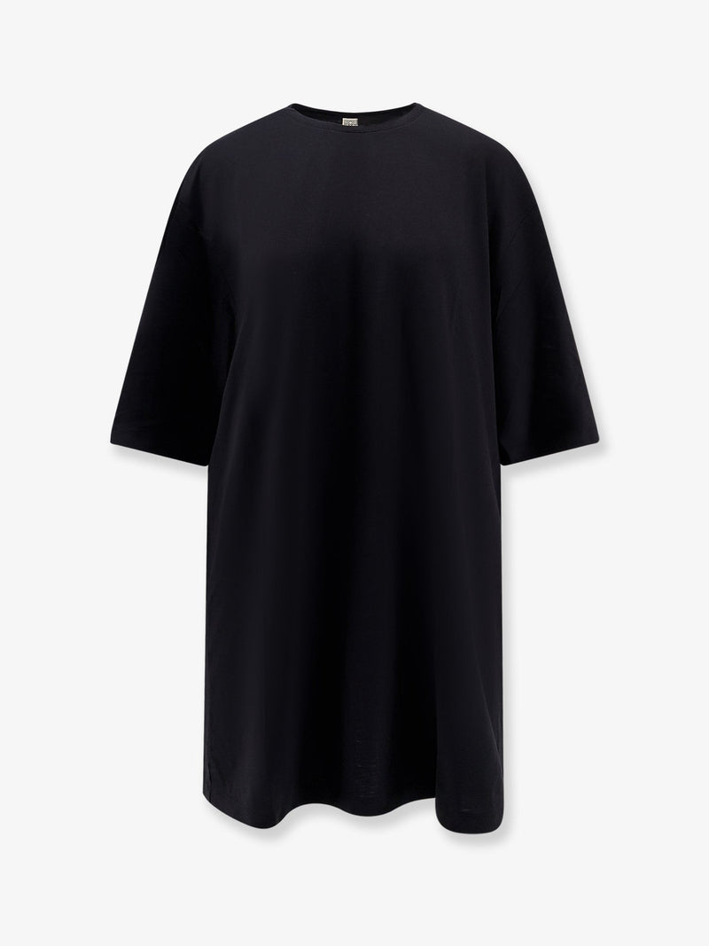 Relaxed Tee lyocell and cotton short dress