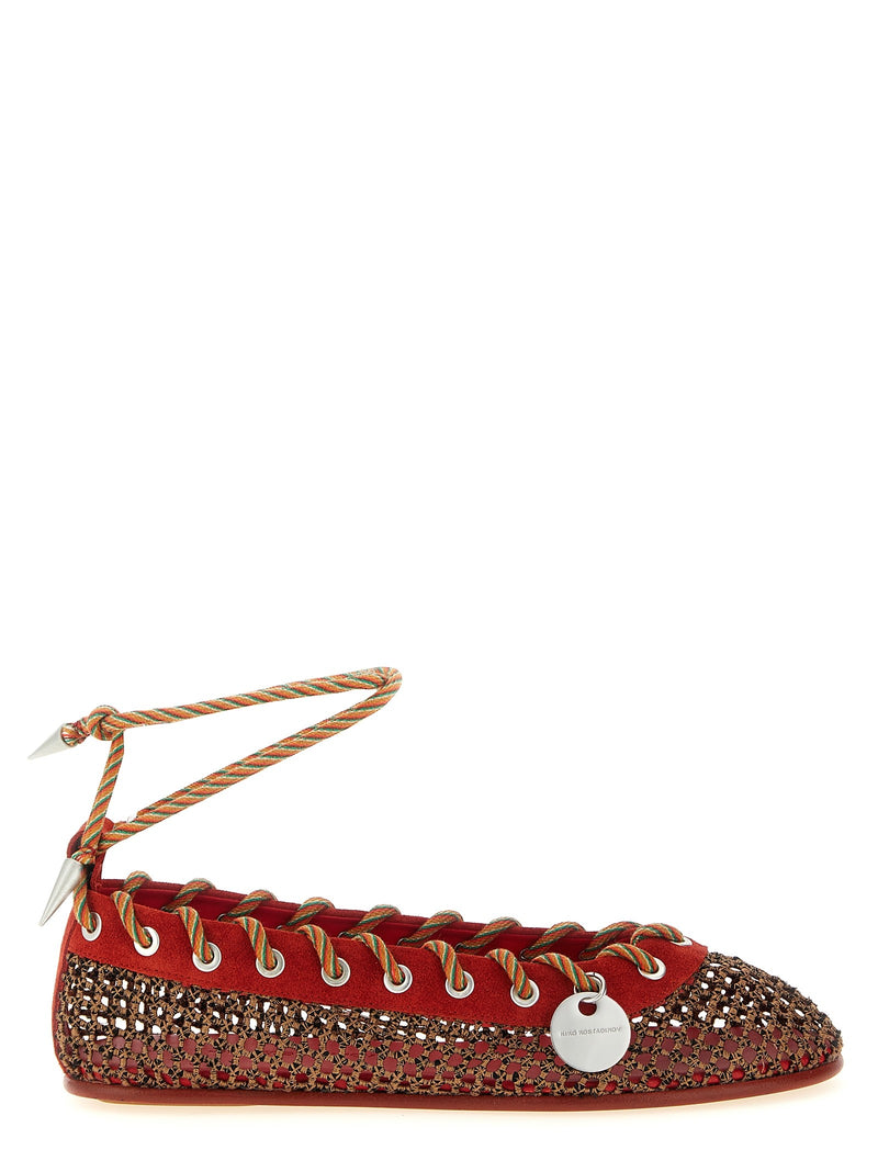 'Reticella' ballet flats