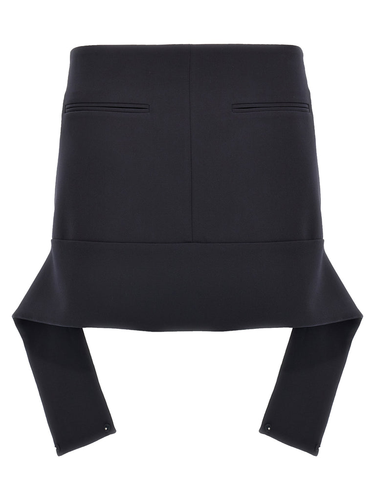 'Reversed Belt Mini' skirt