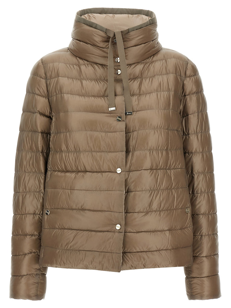 Reversible down jacket