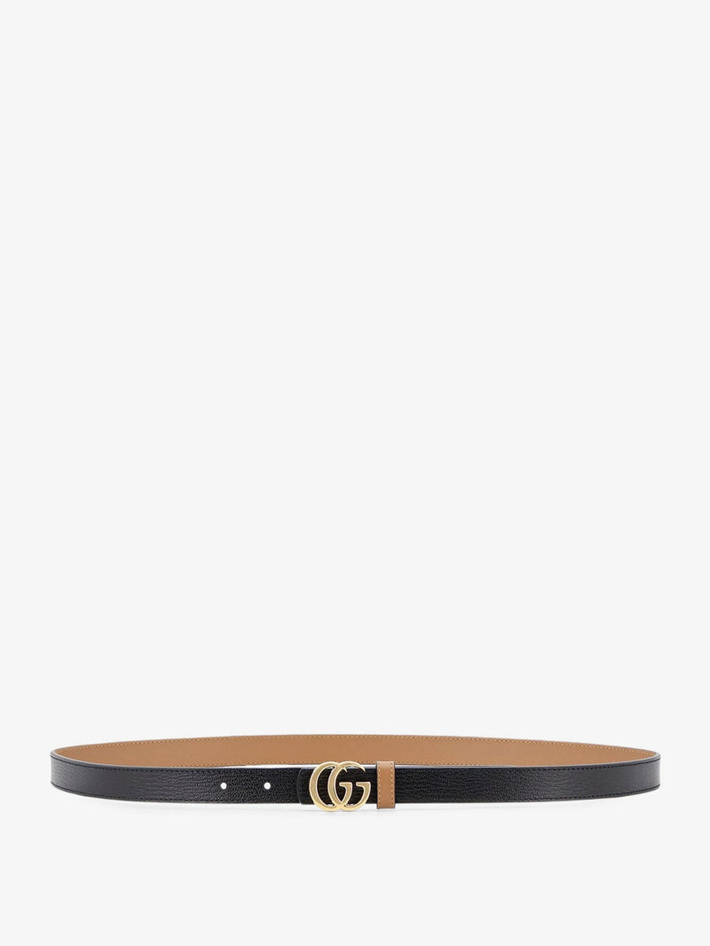 Reversible leather belt