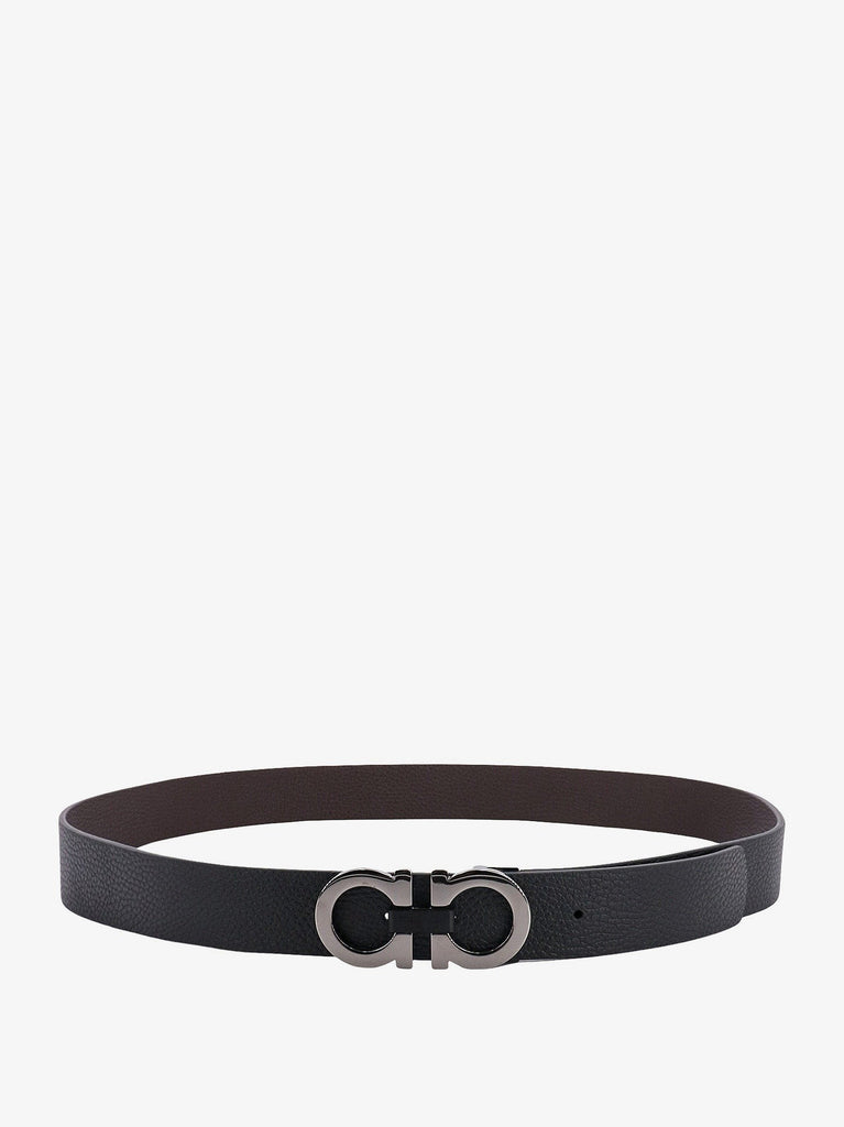 Reversible leather belt