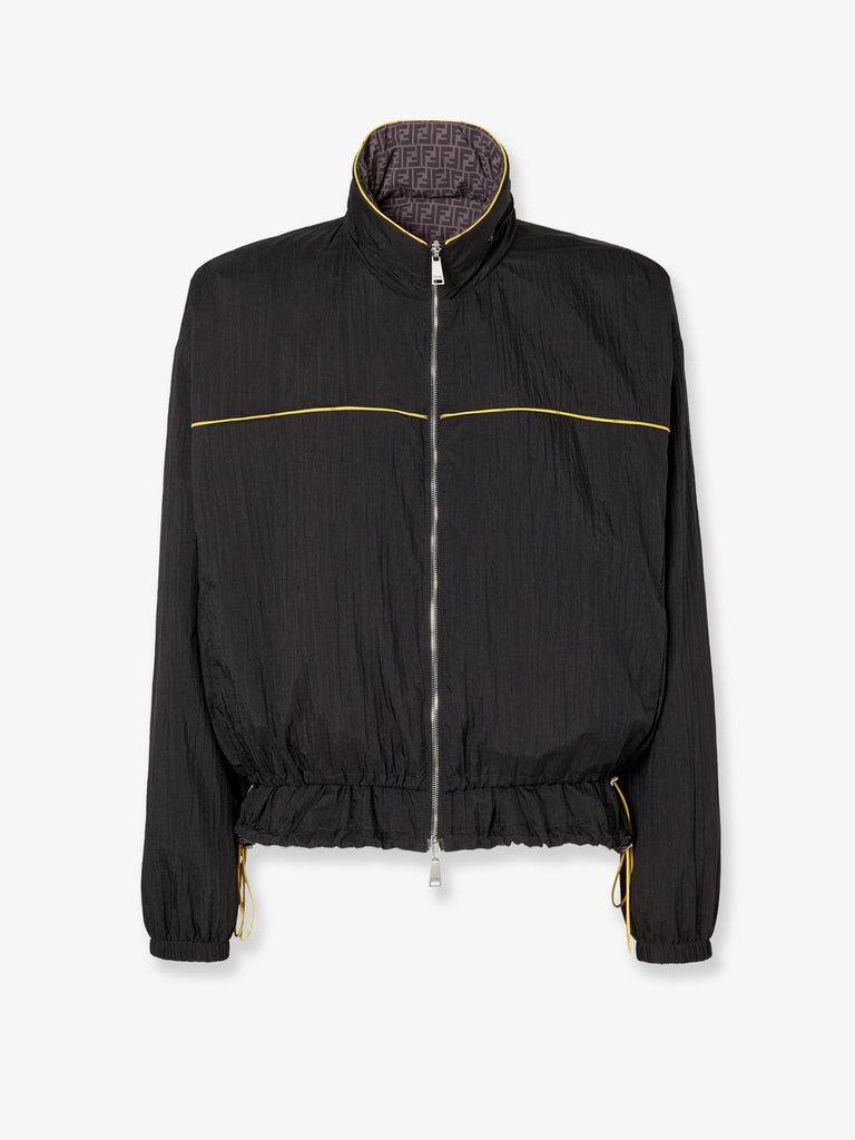Reversible nylon jacket