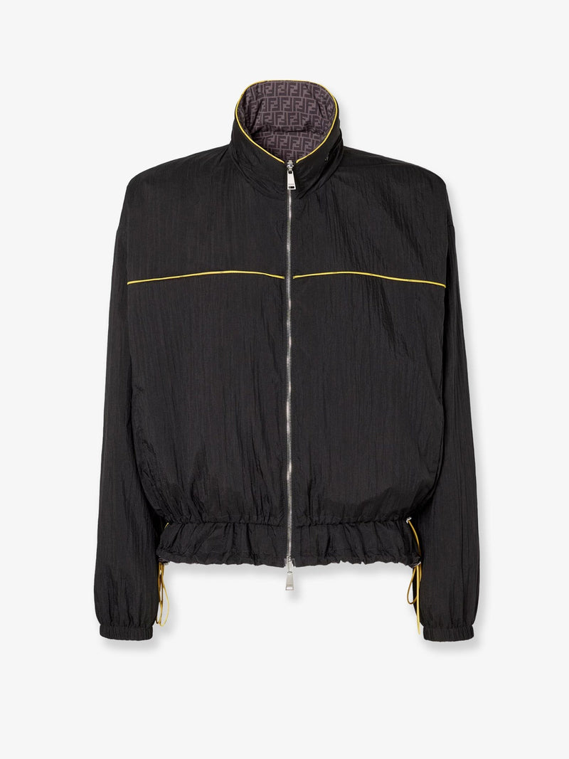 Reversible nylon jacket