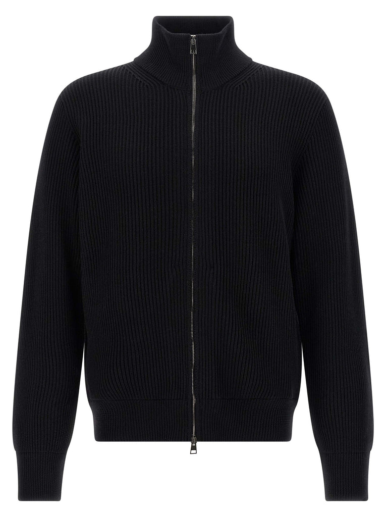 Ribbed cardigan