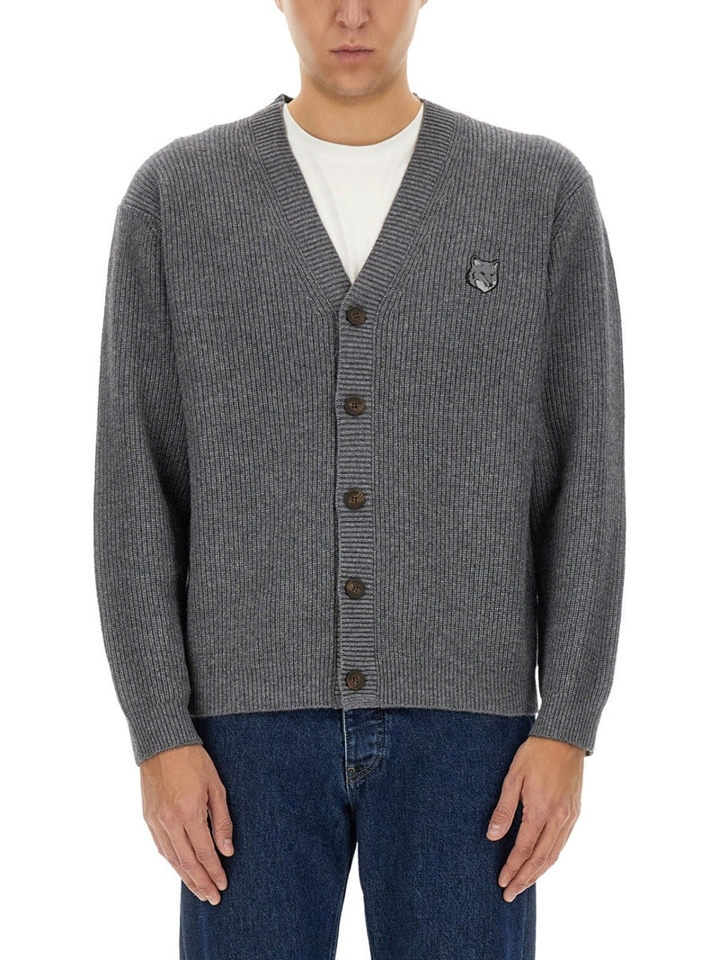 RIBBED CARDIGAN