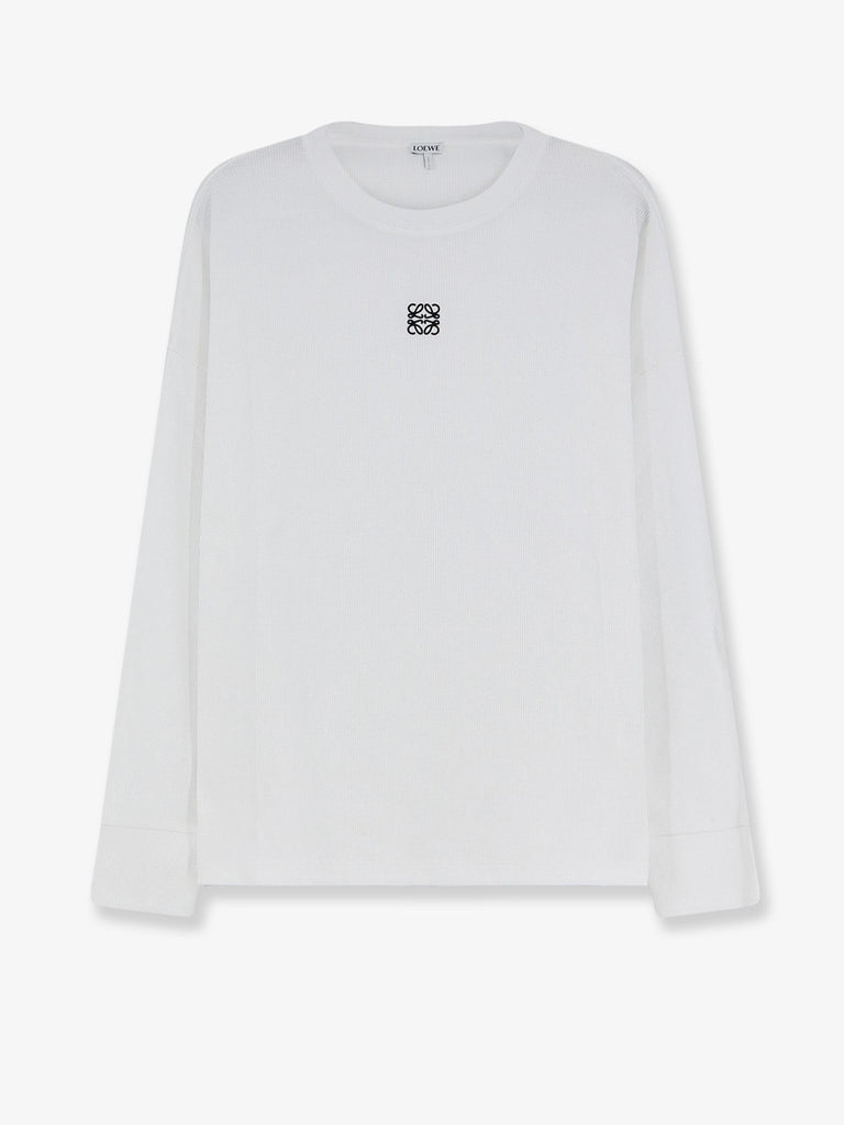 Ribbed cotton t-shirt