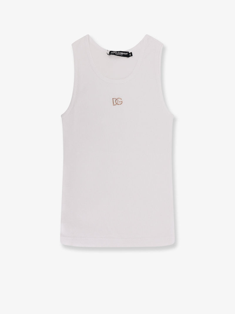 Ribbed cotton top
