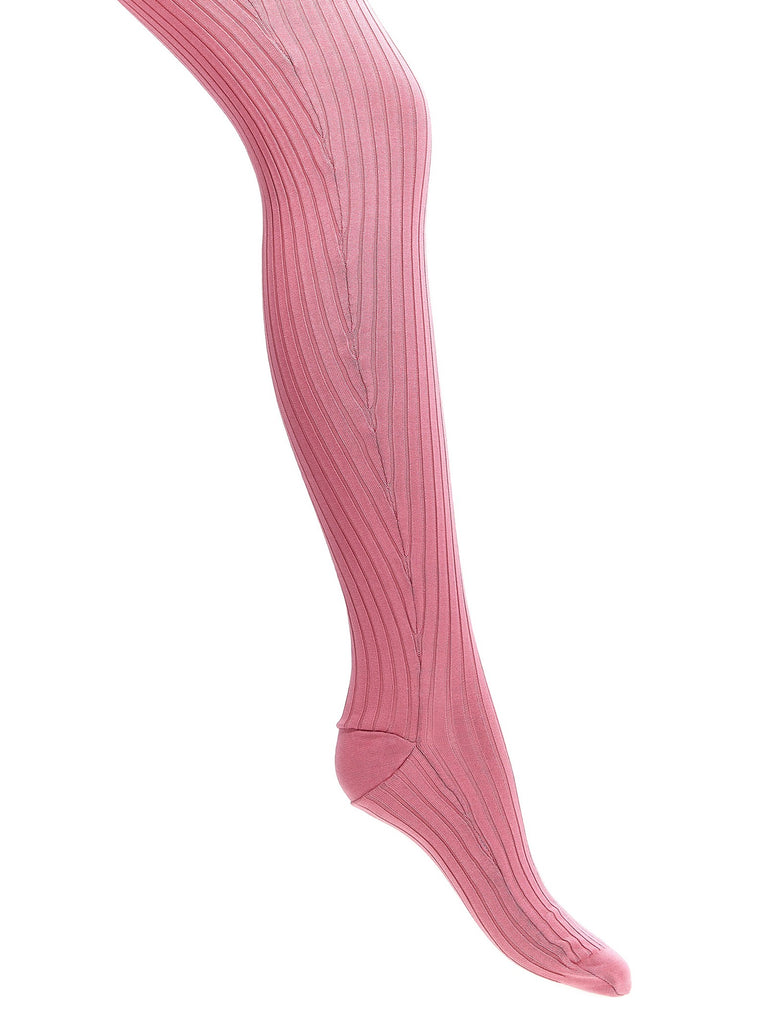Ribbed tights