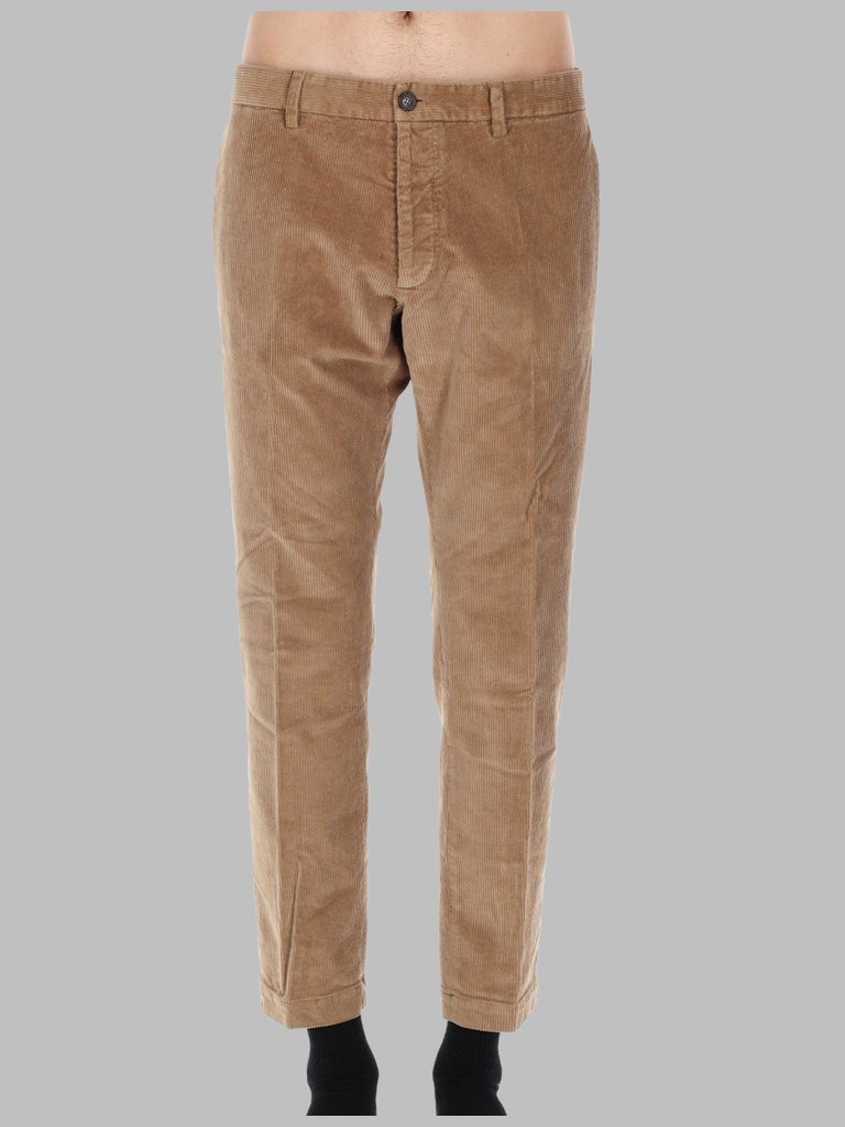 PANTALONE IN VELLUTO A COSTE