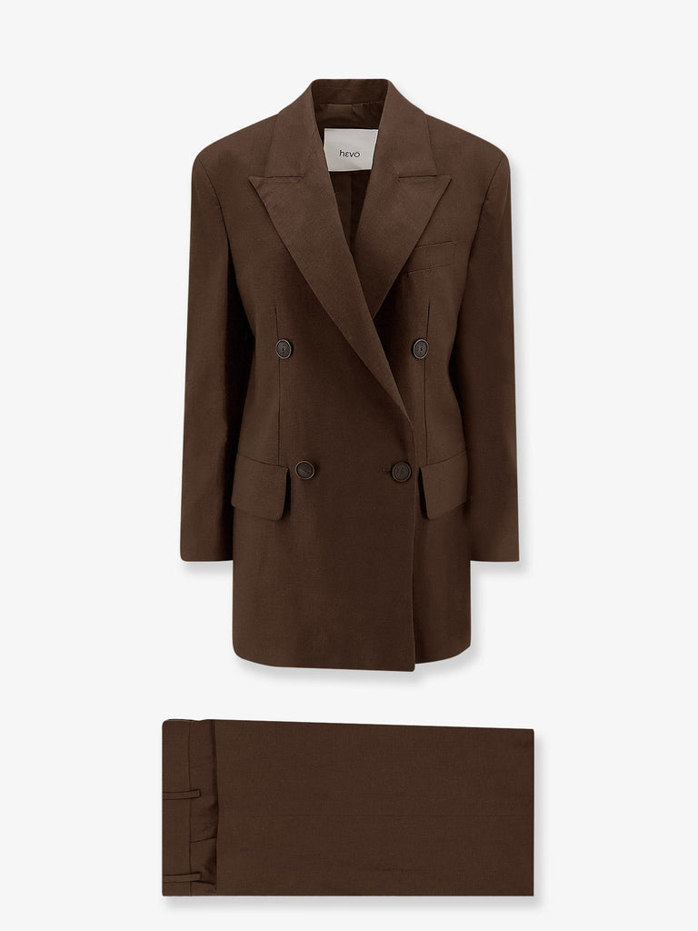 Rocchetta linen and viscose suit