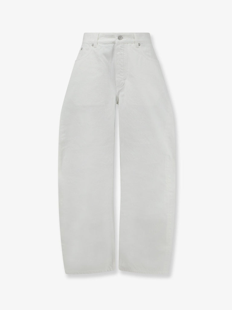 Rodeo white denim trousers