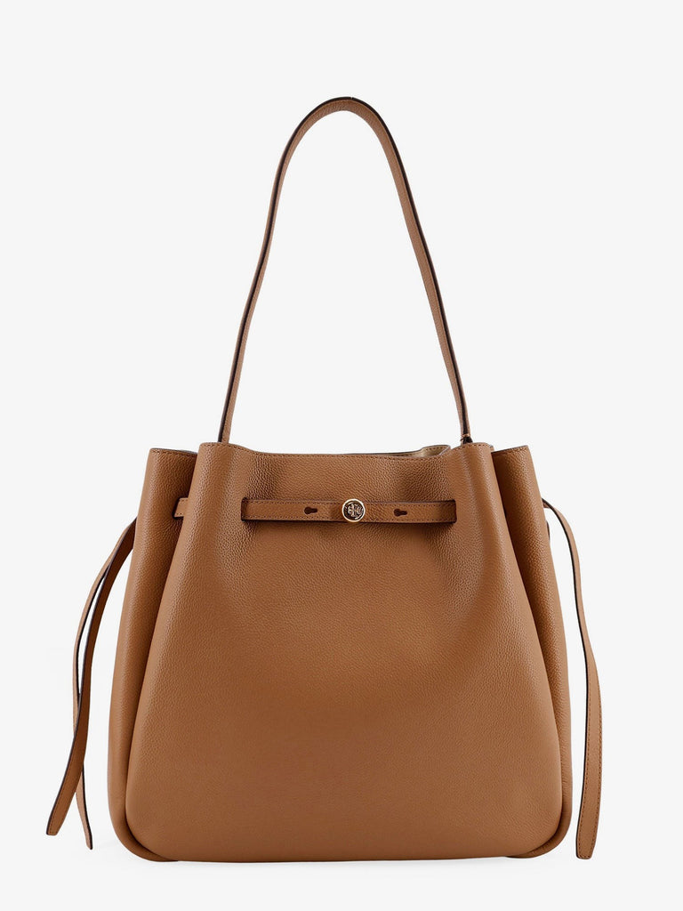 Romy leather shoulder bag