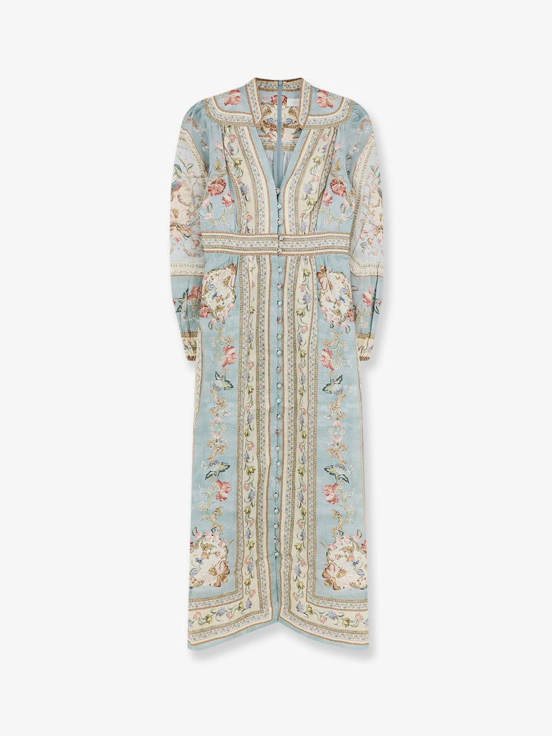 Roselight linen dress
