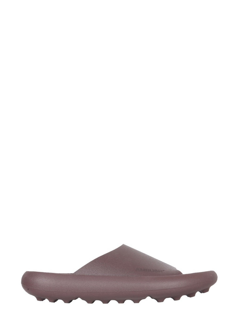 RUBBER SLIDE SANDALS