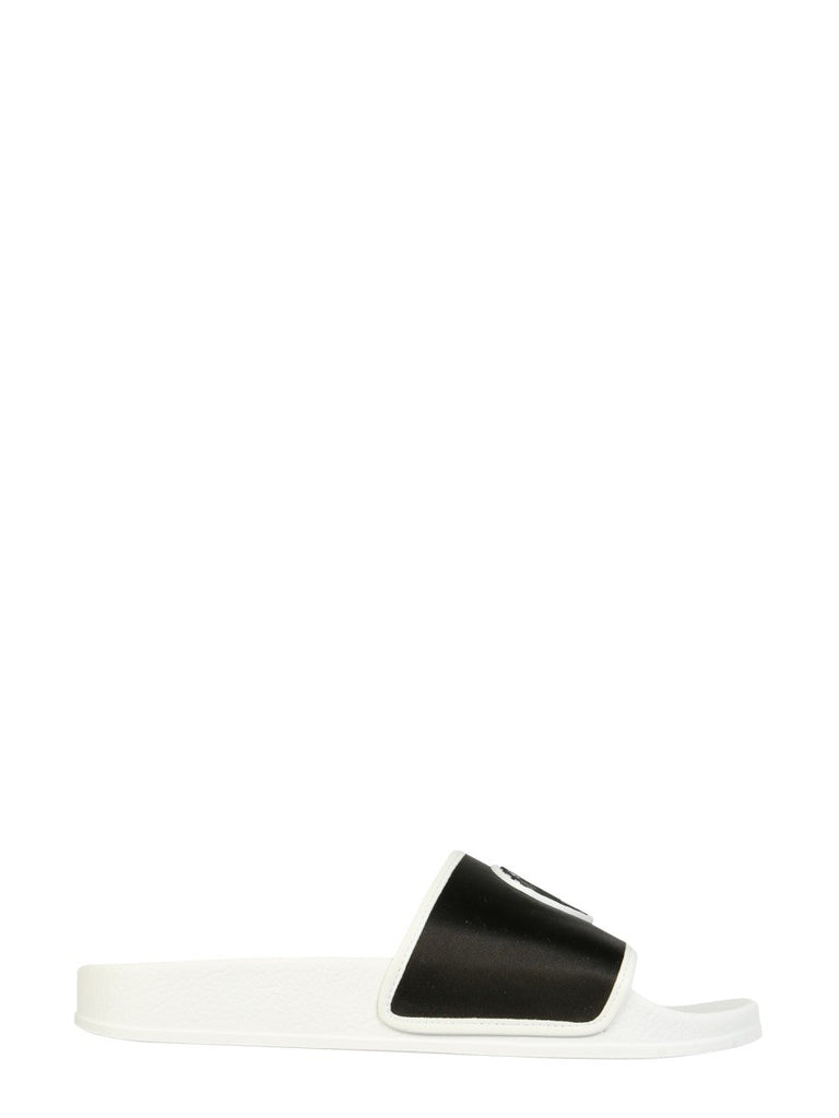 RUBBER SLIDE SANDALS