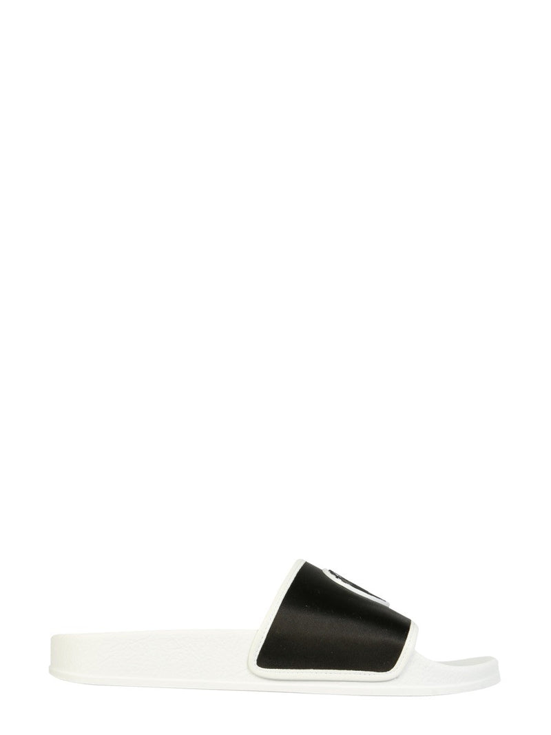 RUBBER SLIDE SANDALS