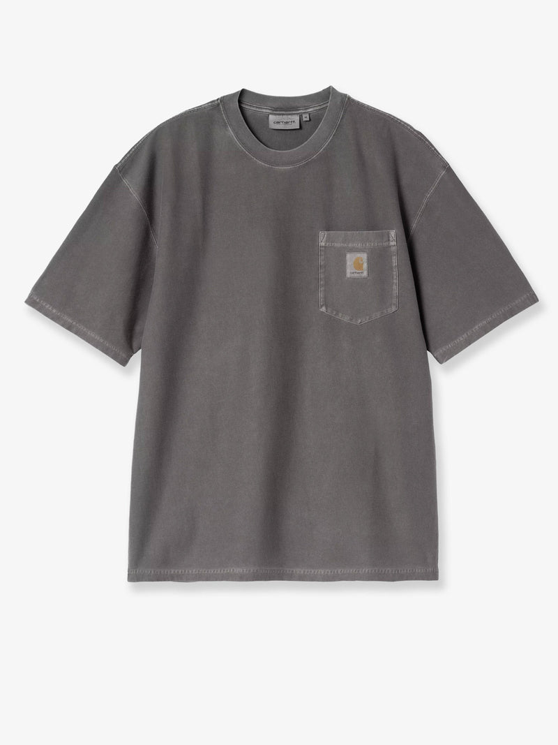 S/S Loose Pocket cotton T-shirt