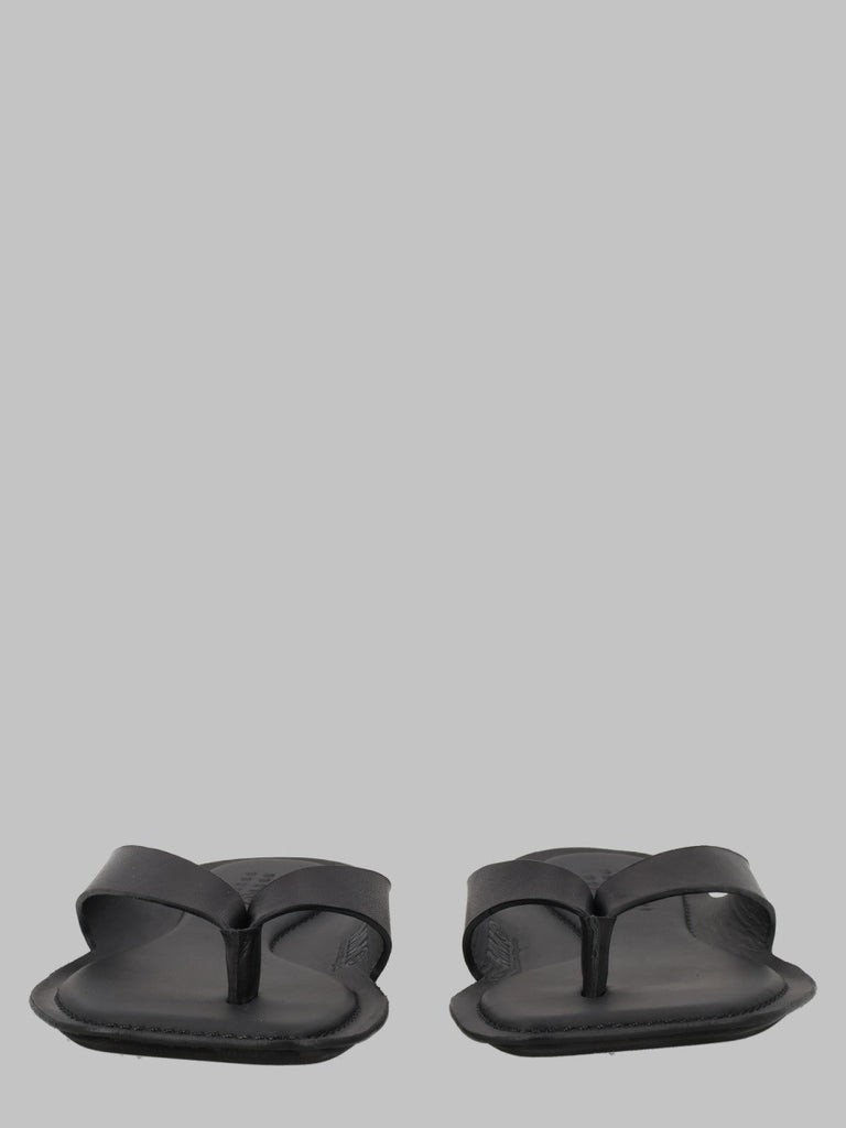 SANDALO INFRADITO "ANATOMIC" IN PELLE