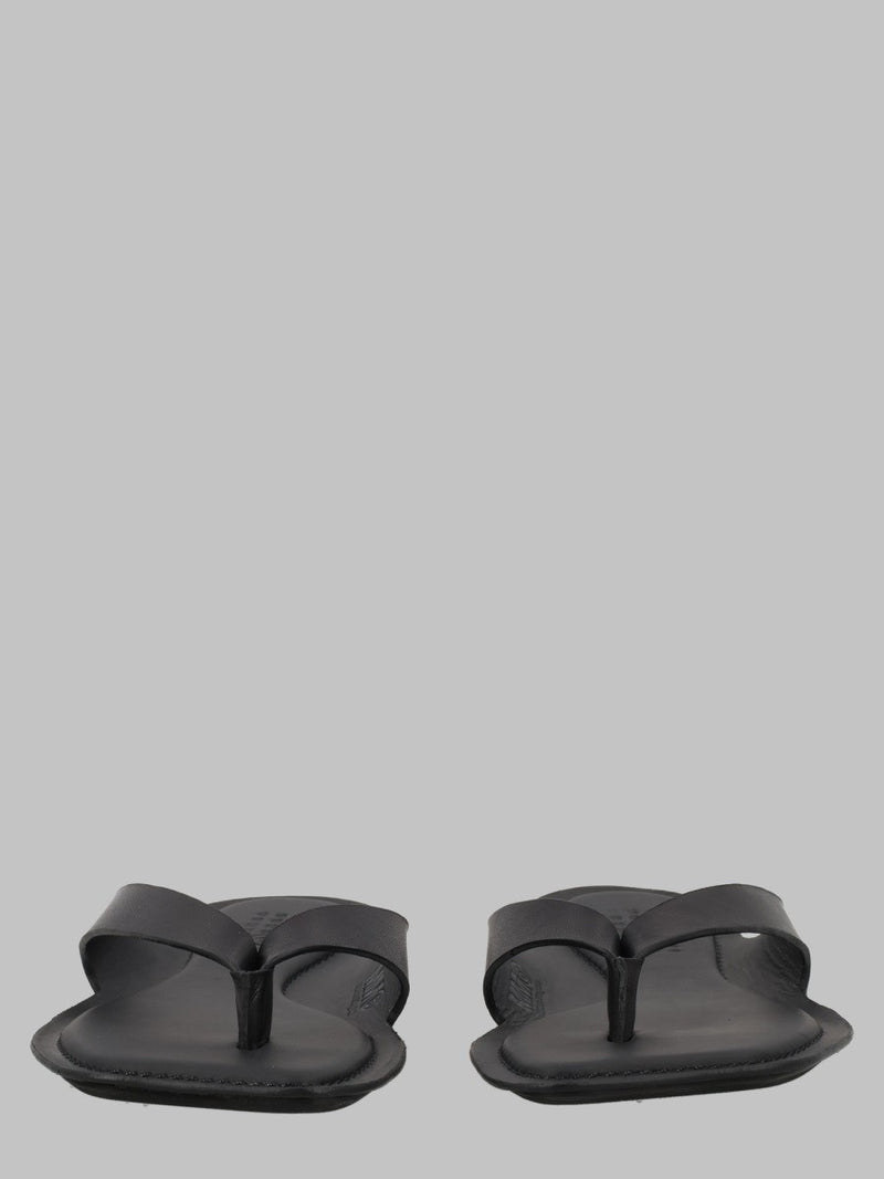 SANDALO INFRADITO "ANATOMIC" IN PELLE