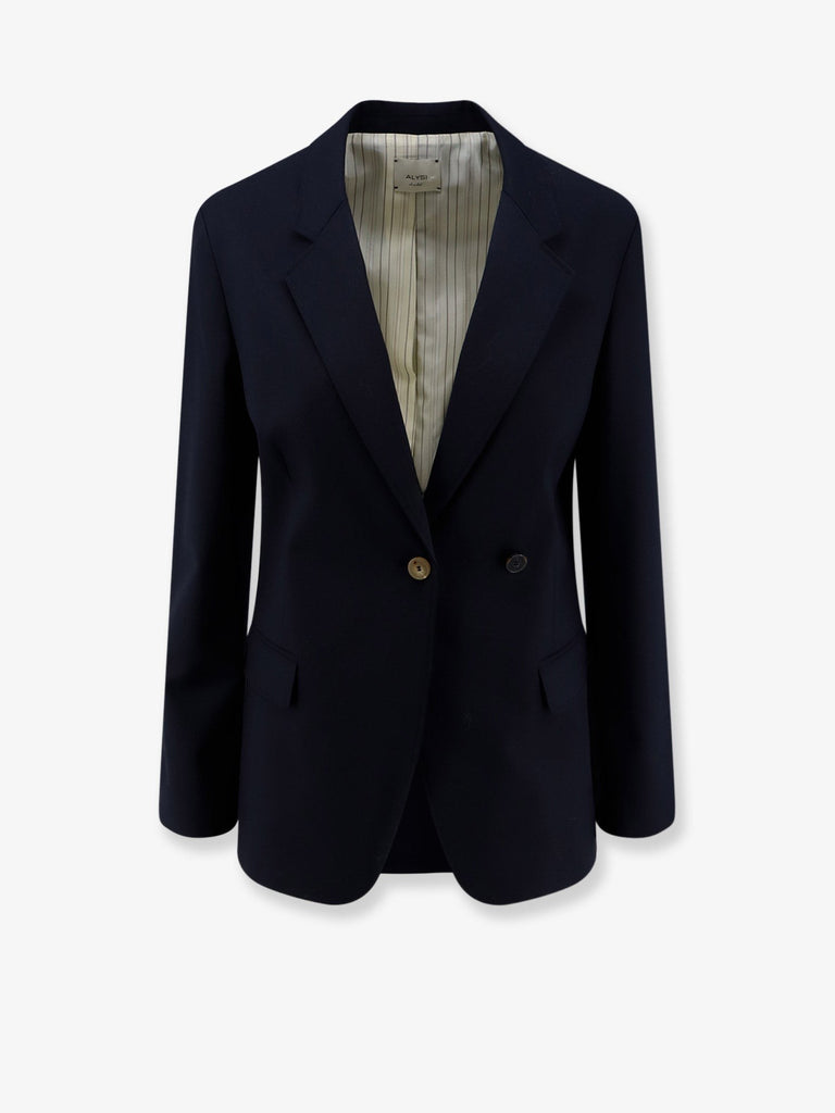 Sartorial virgin wool blend blazer