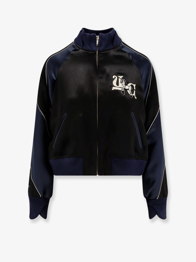 Satin bomber jacket