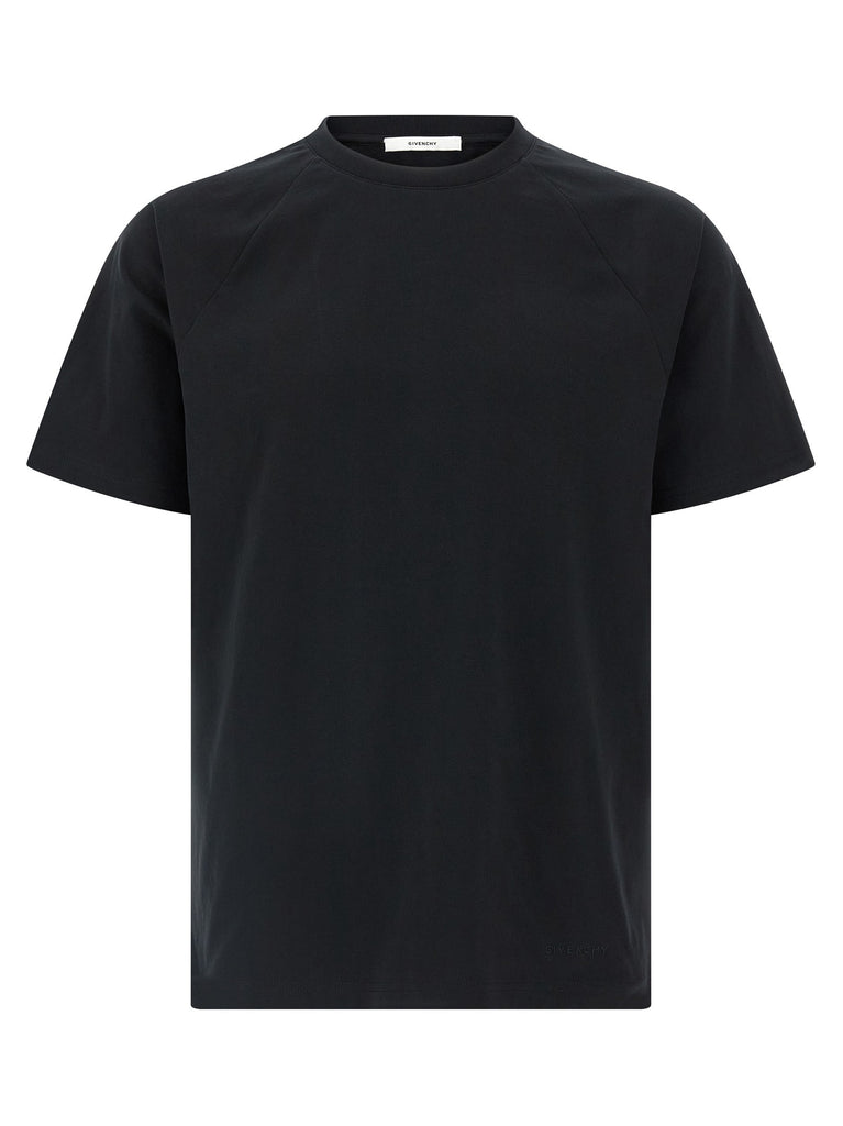 Satin insert t-shirt