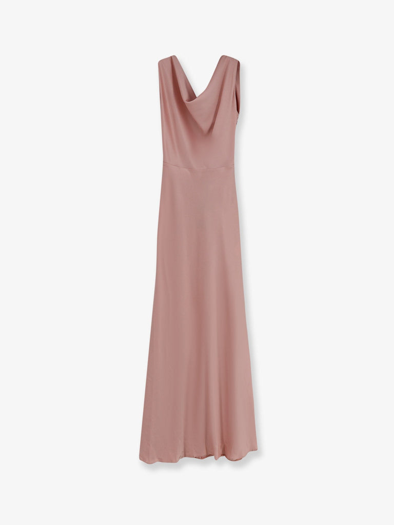 Satin long dress