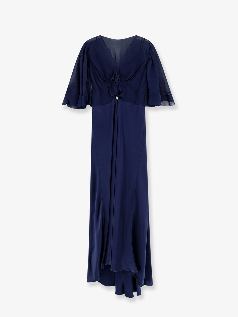 Satin long dress