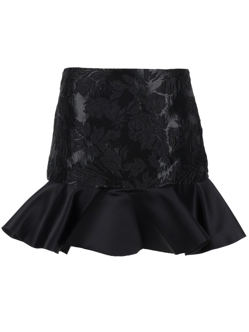 SATIN MINISKIRT