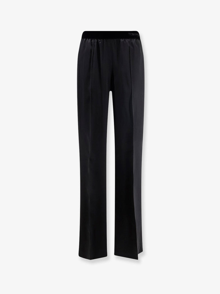 Satin trousers