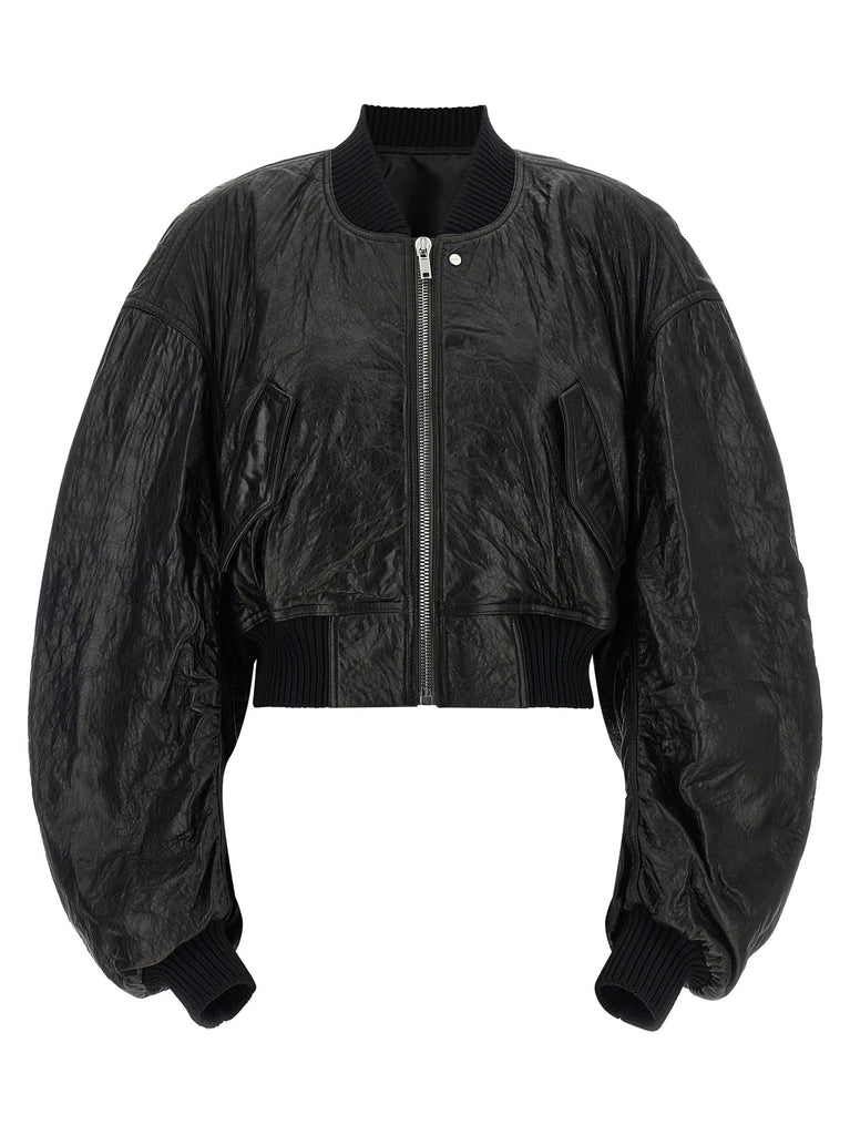 'Secchia Cropped Flight' bomber jacket