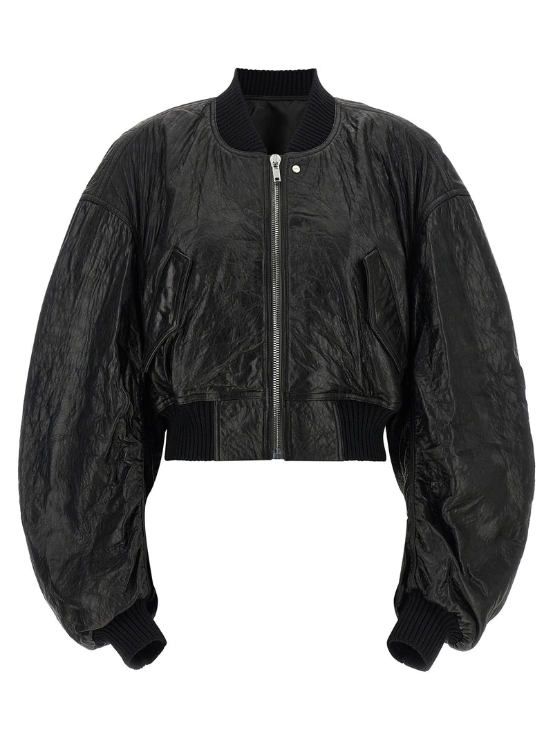 'Secchia Cropped Flight' bomber jacket
