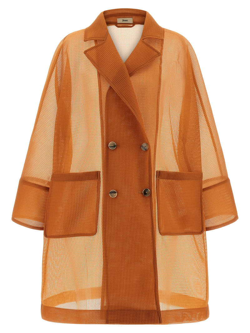 See-through coat
